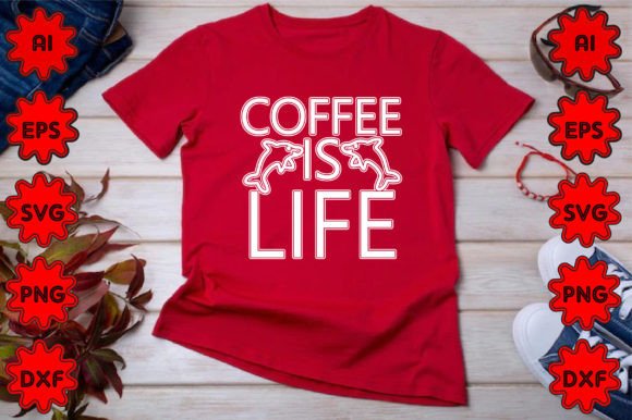Coffee is Life Graphics: A Freebies Review