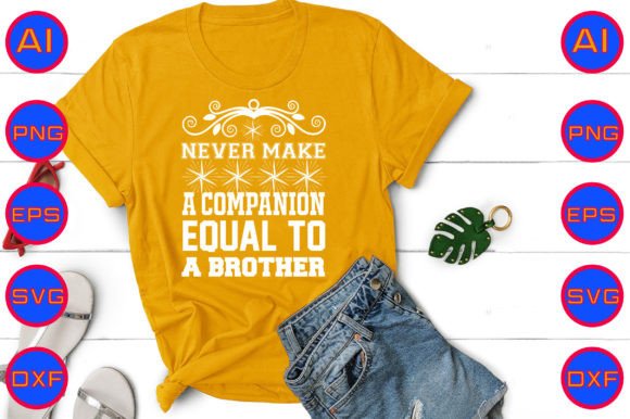 Graphics & Freebies: Never Make a Companion Equal to a Brother