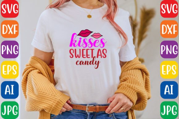 Kisses Sweet As Candy: Freebies & Graphics