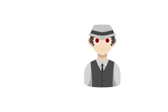 People Character Gray Hat Shirt Style: Graphics Freebies Review