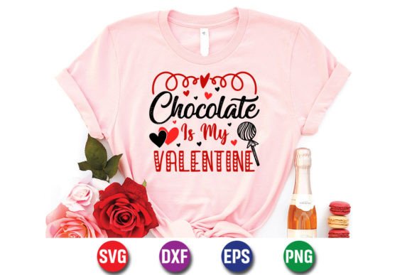Reviewing Chocolate is My Valentine Typography SVG for Embroidery