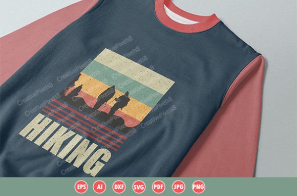 Reviewing the Vintage Hiking T-Shirt Design Template