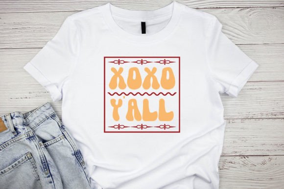 Xoxo Y all Valentine Retro Design: Graphics Freebies